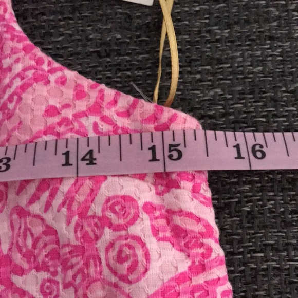 SOLD π€NWT TARGET LILLY PULITZER 2015 NEON PINK SHIFT DRESS SIZE L 10-12π€ - Picture 9 of 16